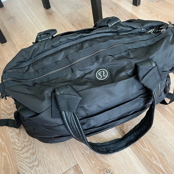 Lululemon Black Duffle - Picture 1 of 7